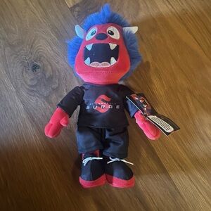 Red Monster Plush Toy (St. Lawerence mascot)
